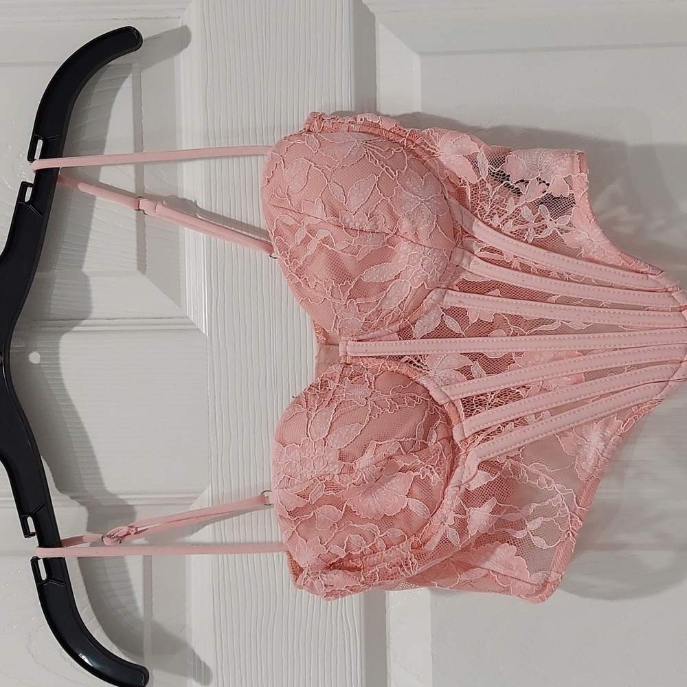 Pink Corset Top